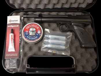 Crosman 2240 starter Kit.