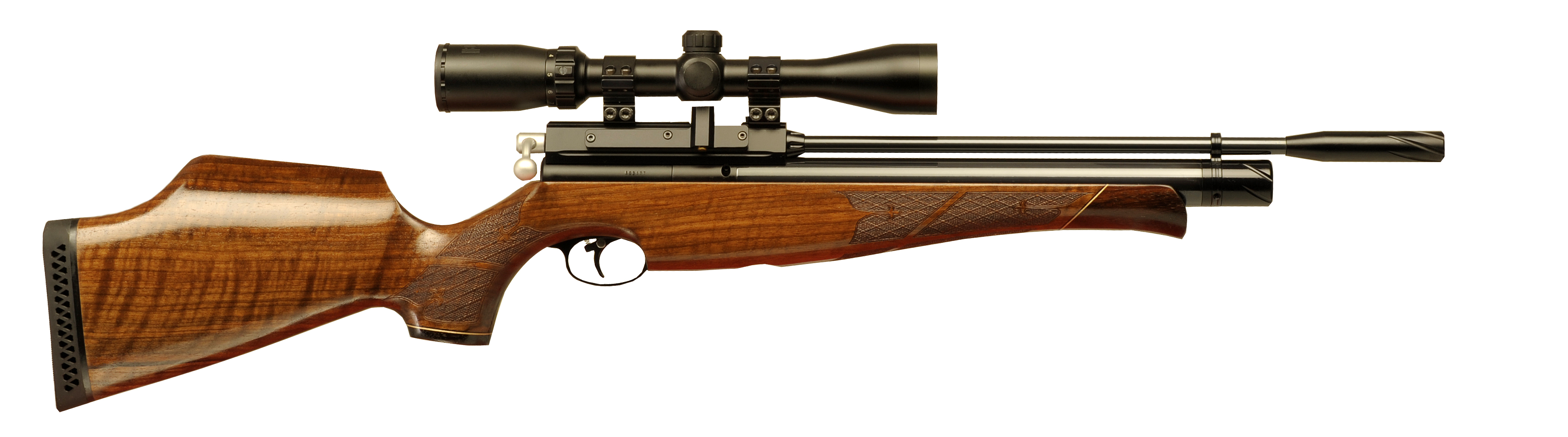 Air Arms S410 pre-charged rifle.