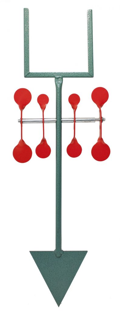 Bisley Red Set Spinner Target.